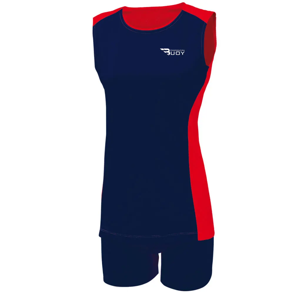 
Hot Selling Volley Ball Uniform Sets 100% Polyester Breathable Comfortable High Quality Volley Ball Uniforms 