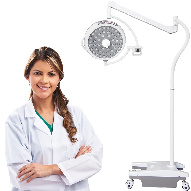 Factory price of YCLED700L Ceiling Double Dome Shadowless Operating Lamps LED Surgical Light
