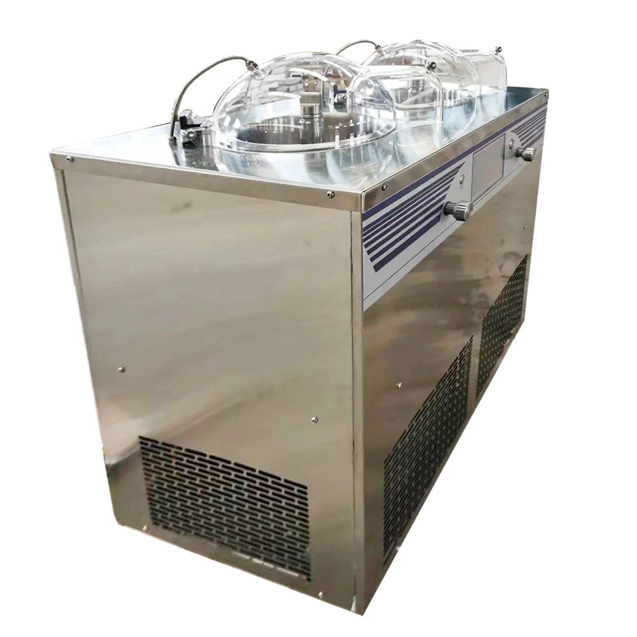 Batch Freezer Commercial Sorbetiere Italian Big Horizontal Hard Gelato Churning Ice Cream Machine for Sale