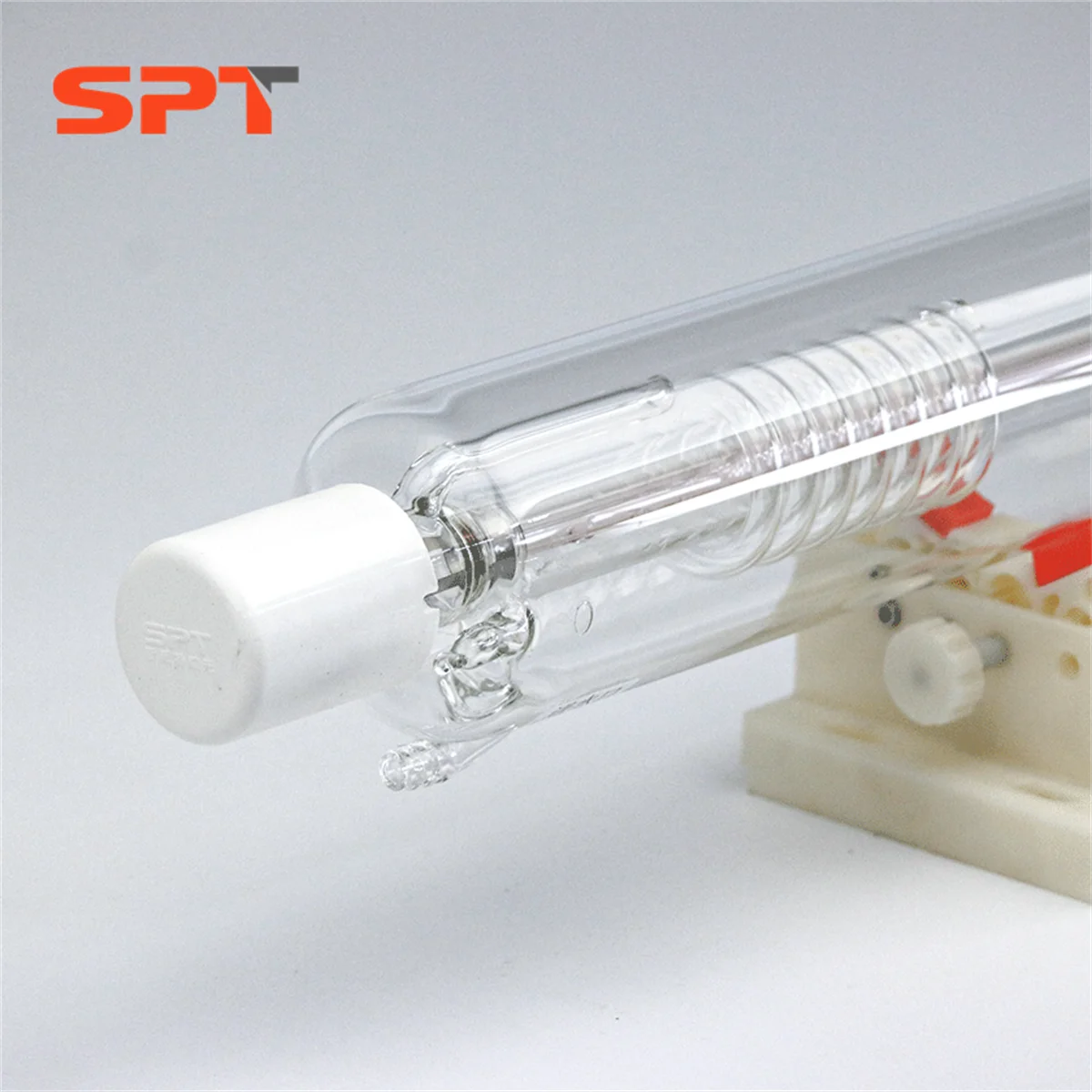 Китайский поставщик SPT отличная производительность 90 Вт CO2 лазерная трубчатая машина