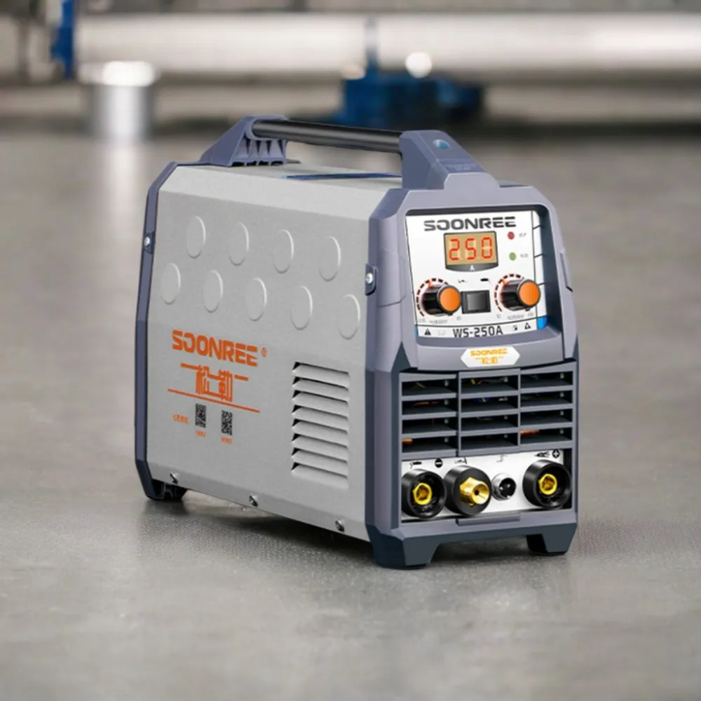 AC220V WS-250A DC Inverter Multi-function Argon Arc Welder Electric Welder Gas/Electric Weld Dual Metal Welding Equipment
