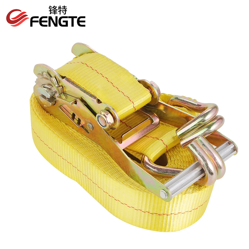Truck high tension polyester car tie down ratchets