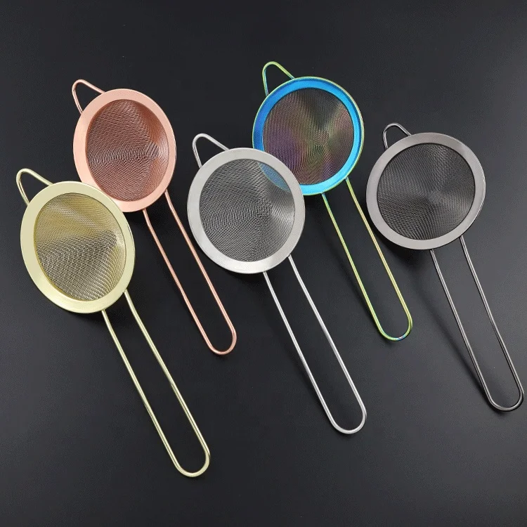 Popular Stainless Steel 304 Fine Strainer 9cm Deep Conical Strainer