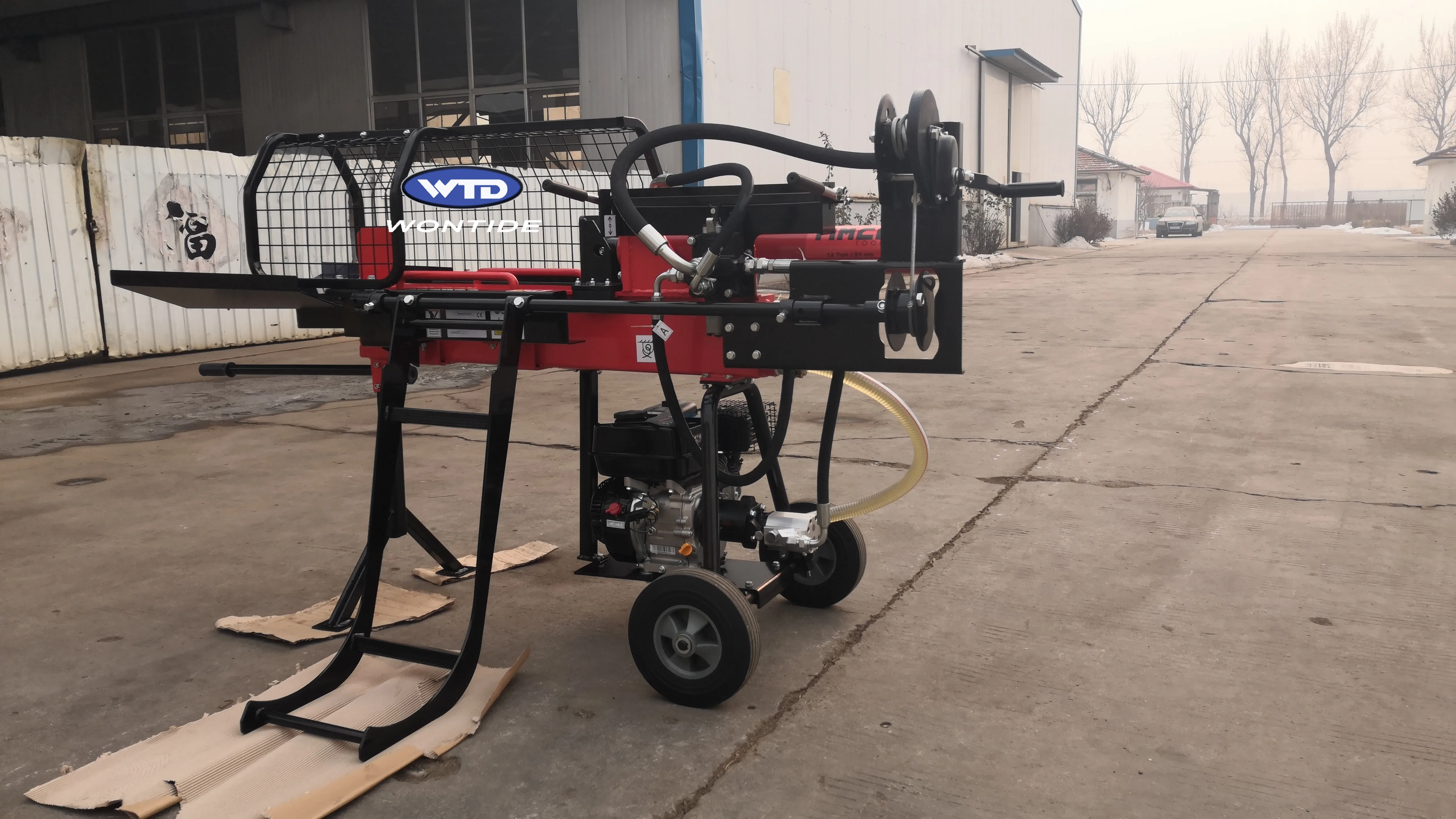 12Ton Gasoline Engine long leg Fast Log Splitter