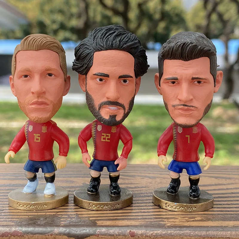 Fans around the Portugal Cristiano Ronaldo Neymar Messi gift star doll hand-made model