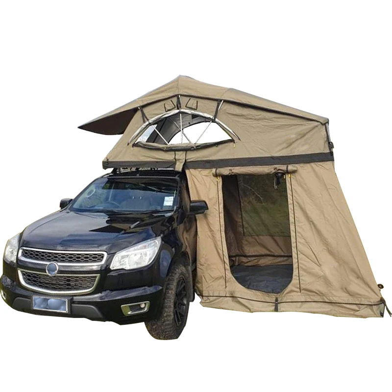 SUV Outdoor Folding Roof Top Tent Car Soft Cover Rooftop Tents for SUV Camping
