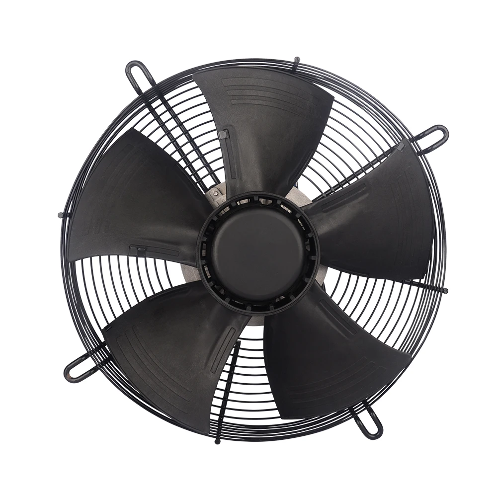 400mm AC EC DC Axial Fan impeller Plastic Blades High Volume Industrial axial flow fans 220v
