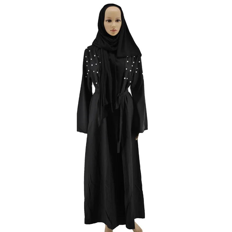 Factory Direct Islamic Clothing Muslim Dress Luxury Party Model Muslim Dubai Abaya Beaded Abayas