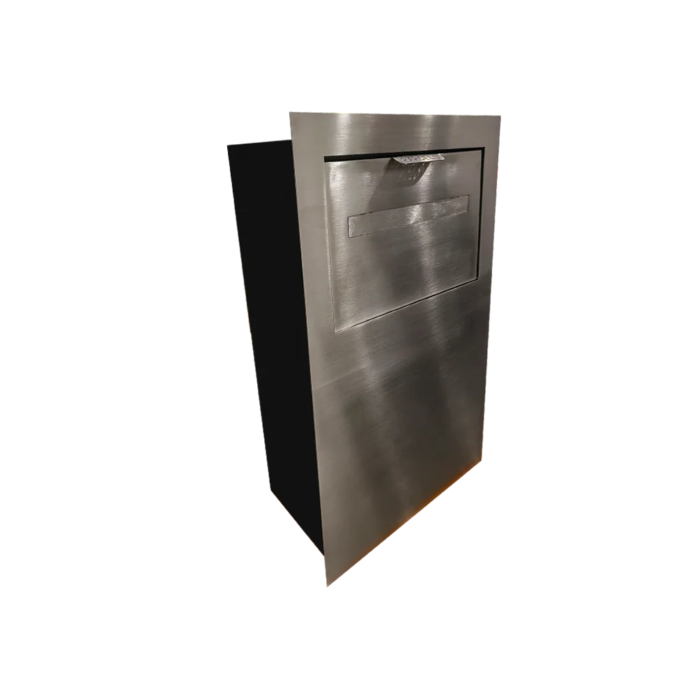 New Design Safe Large Custom Waterproof Metal Rust Proof Stainless Brick-in Parcel Delivery Box