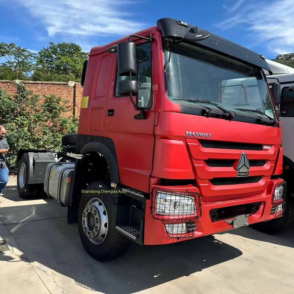Низкая доставка Howo 4x2 Привод Prime Mover Euro 3 эмиссионные стандартные тягачи для продажи