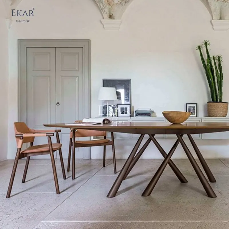 White Wax Wood Dining Chair - Natural Elegance for Your Dining Space