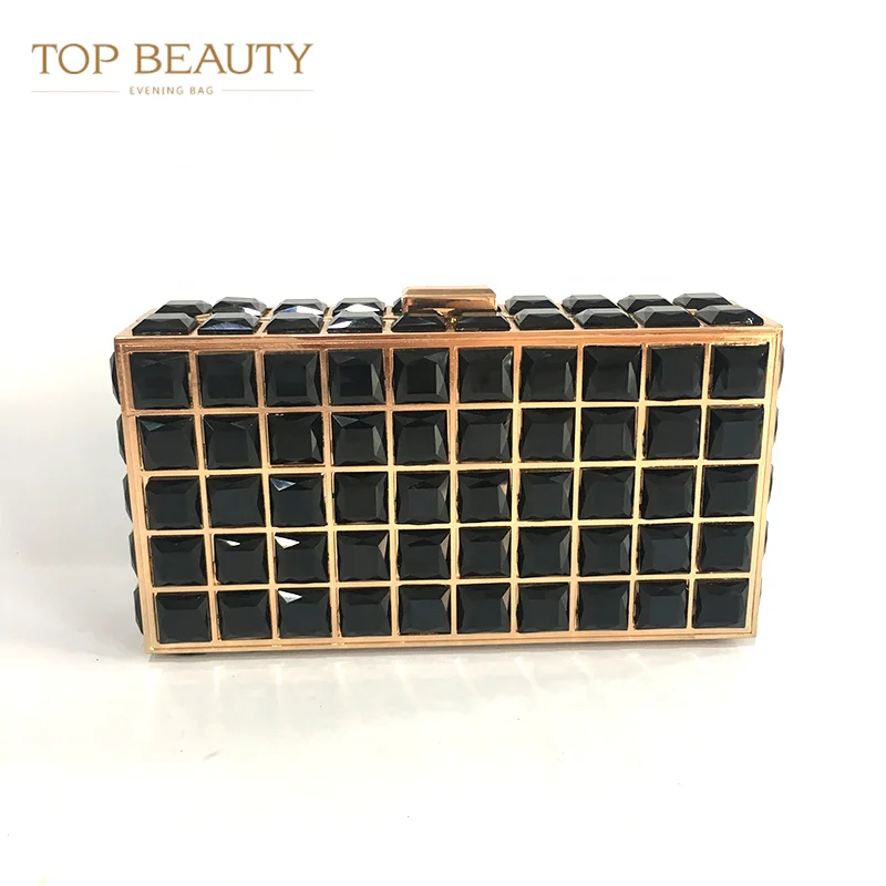 
New Design Fashion ladies acrylic shoulder bag clutch Bags For Dinner satin acrylic evening bag metal clutch bag evening women 