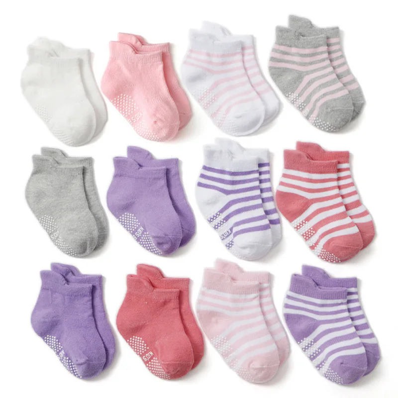 Wholesale  Kids Boys Girls 2021 Professional Custom Design In Stock Items Infant Baby Ankle Socks