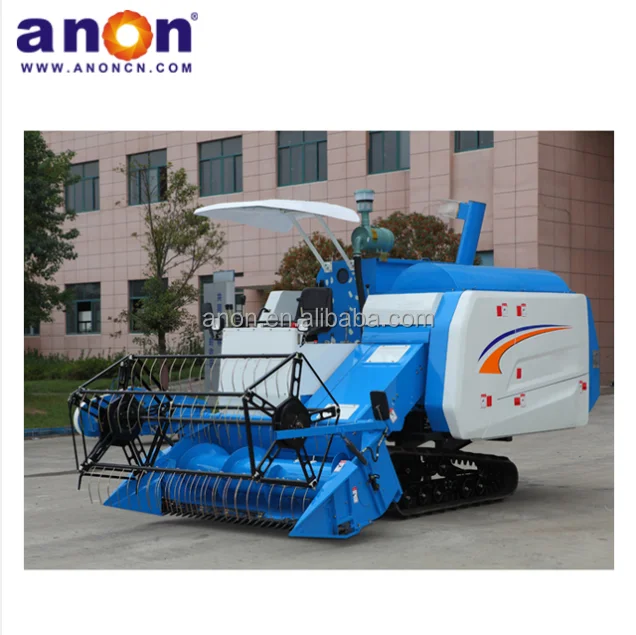 Мини-комбайн ANON на продажу 4lz-5. 0B уборочная машина для пшеничного риса комбайн Турция