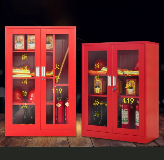 JAS-170 OEM steel fire hose reel box fire fighting fireman cabinet Fire Extinguisher Cabinets