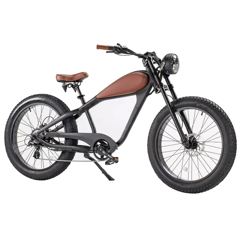 OT2904 Hot Sale New Design 26Inch Buy Electric Bike Chopper Fat Bike Vintage Electric Bike 48v 750w Electric Bicycle