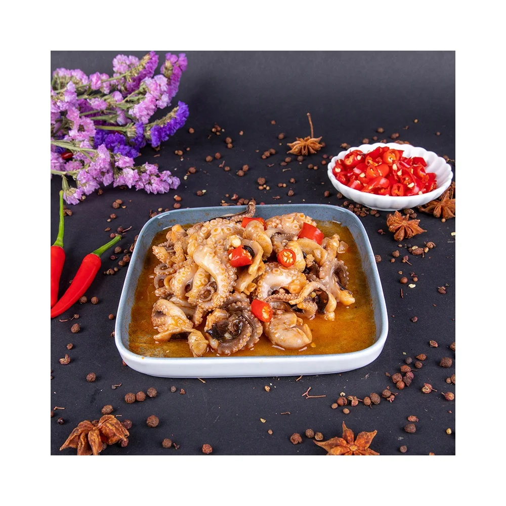 
Ready To Eat After Thawing Delicious Frozen Baby Octopus Cooked 