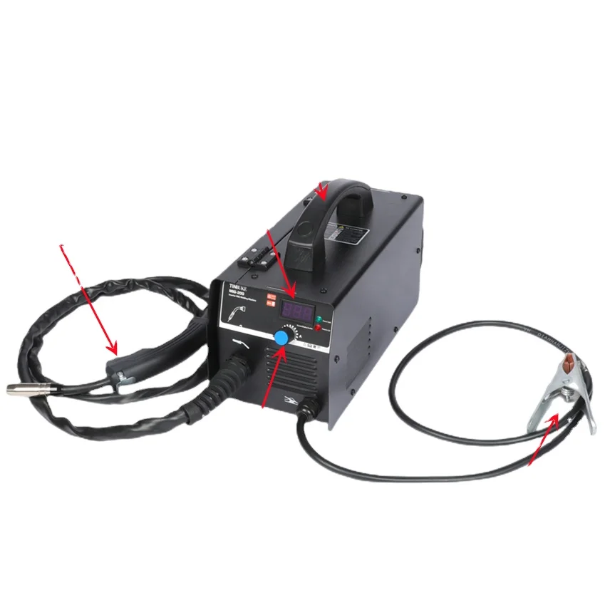 Smart MIG 200 welding machine IGBT inverter mig welders Wholesale handheld no gas mig welding machine price