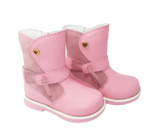 Popular orthopedic boots winter footwear for kids girls fashion and fancy winter ankle boots