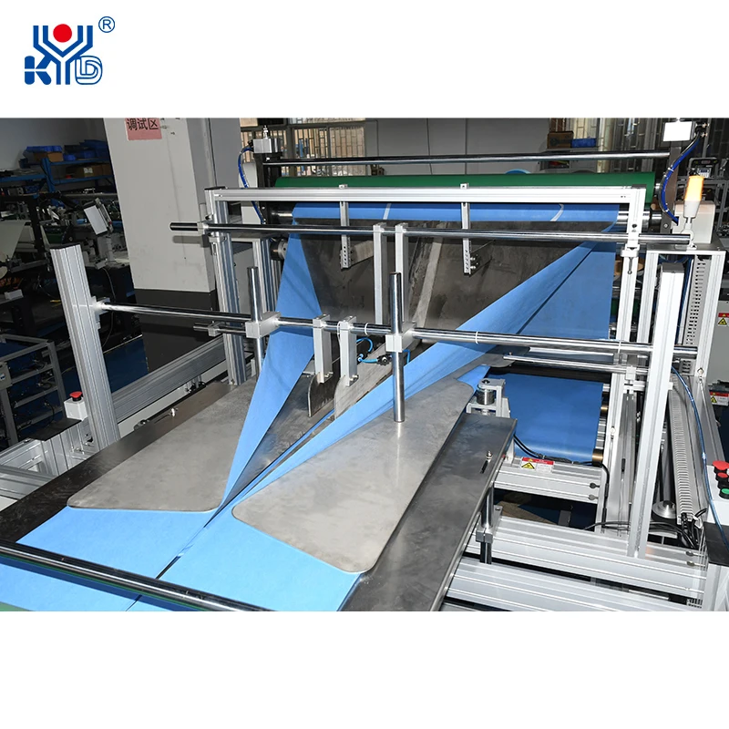 Automatic Disposable Hospital Surgical Waterproof Cloth Hospital Surb Suit Making Machine