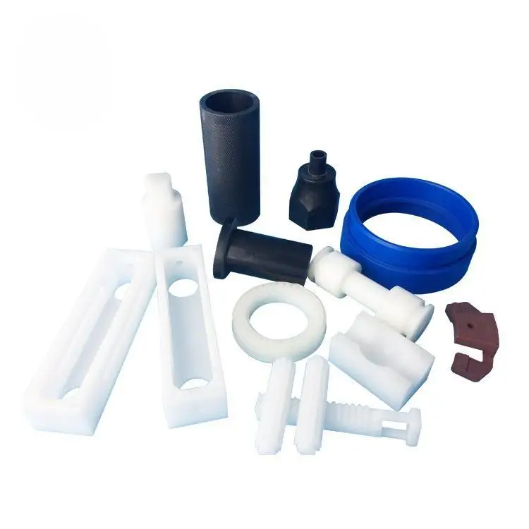 Black and white POM pipe wear resistance acid and alkali match steel rod polyformaldehyde rod support customized processing size