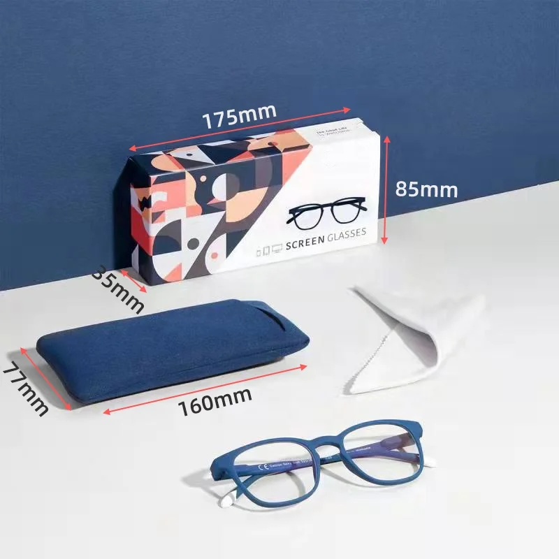 Barner-designer Blue Light Blocking Glasses computer protection spectacle eyeglasses frames round anti blue light glasses