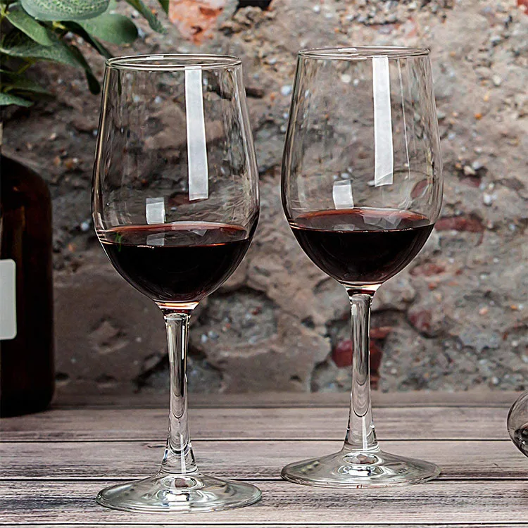 Custom European and American Market High-end Fashion Classic Style Goblet Wine Glass Bar Restaurant Accessories