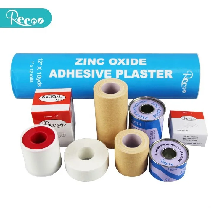 ESPARADRAPO Tipo Tela Adhesiva zinc oxide adhesive plaster bandage 5cm x 5y
