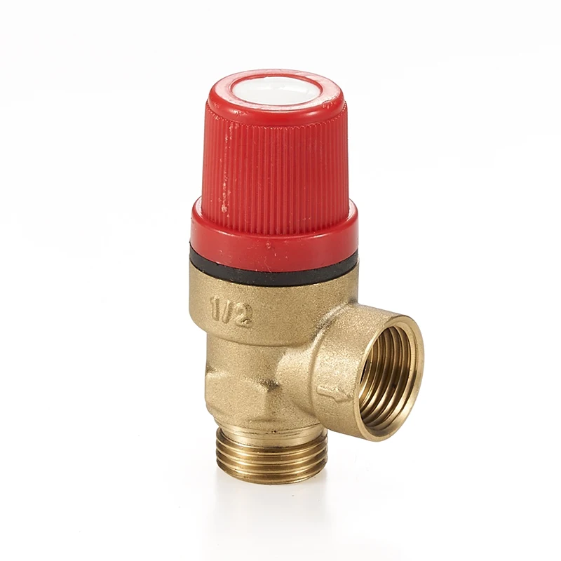 High quality brass safety relief valve 1/2in manual brass safety valve high quality custom brass valve