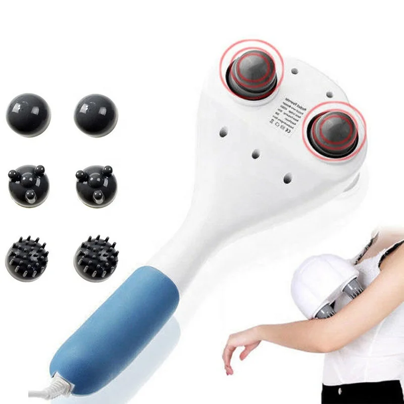 Full Body Electric Handheld Massager Wand Back Neck Percussion Vibrating Machine