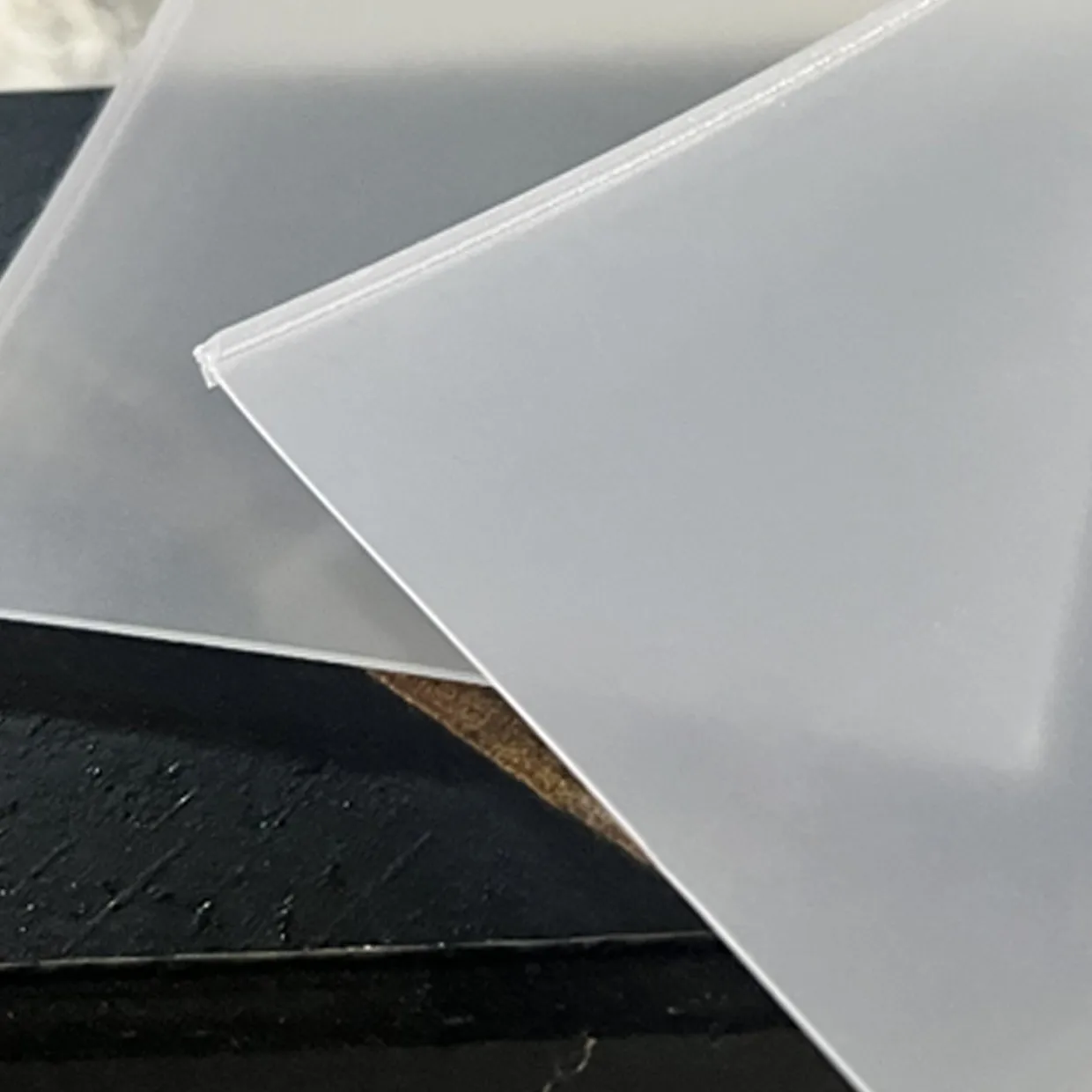 Crystal PC board frosted white meshes-Collapsible Screen Door Mesh Sheets