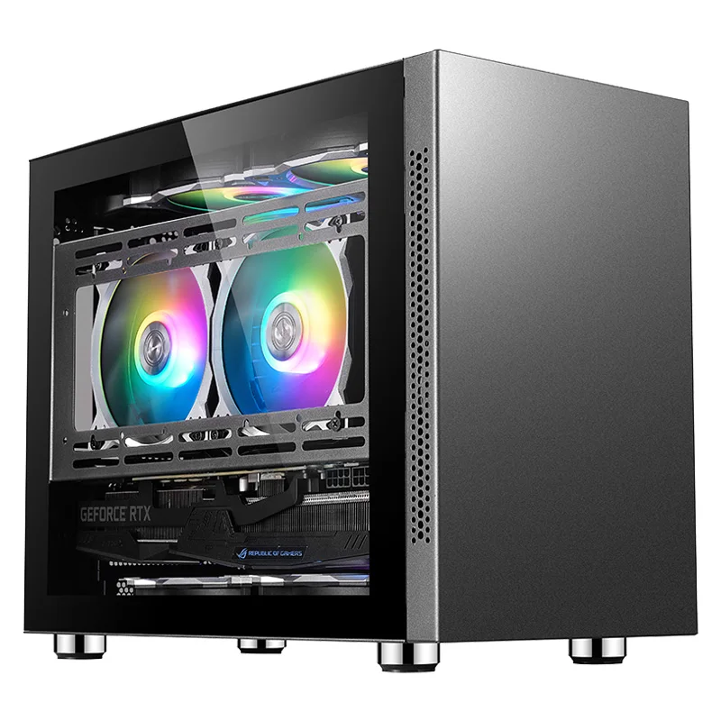 Чехол для компьютера SAMA с металлической передней панелью USB3.0 micro atx