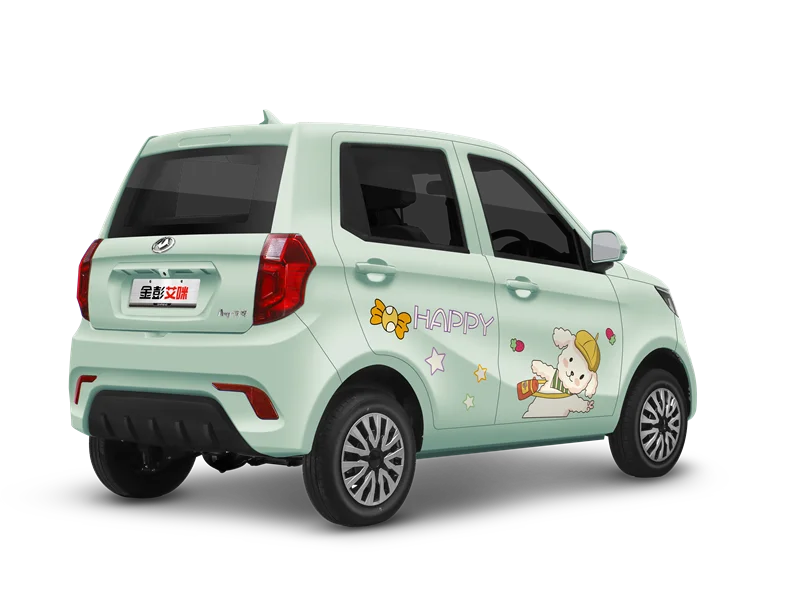 JINPENG Electric Sedan Low-Speed Vehicle with Automatic Gearbox RWD Left-Steering Rear Camera Urban/Suburban Use One-Click Start