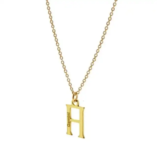 Newest 925 Sterling Silver 18k Gold Plated Jewelry Scorpion Horoscope Necklace For Women