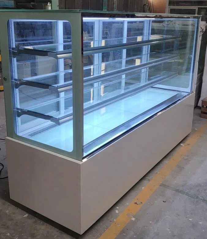 Bakery Refrigerator Showcase Superior quality refrigerated cake showcase display fridge pastries refrigerator
