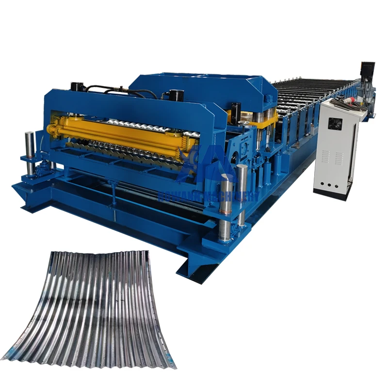 Fast Delivery Steel Corrugated Grain Storage Silo Wall Making Machine Roll Forming Machine for Silo Mill Side Panel