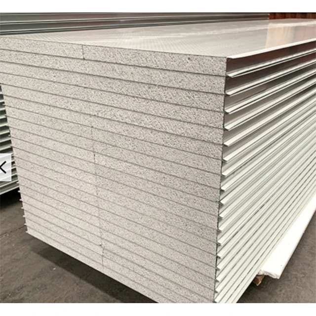 Thermal Insulation 50~200mm Thickness Polyurethane PU Sandwich Panel Roofing and Wall Boards
