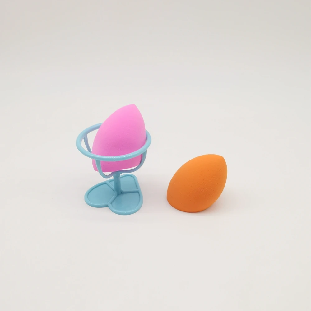 Красочная Косметическая Губка Блендер с принтом логотипа