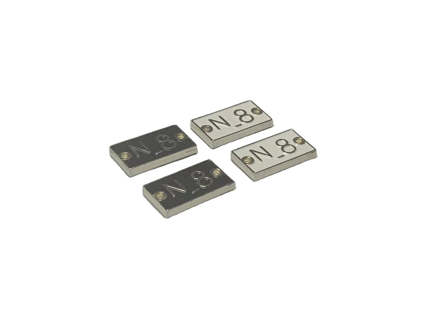 High Quality Custom Fashion Design Metal Logo For Handbags  Brand Metal Logo For Clothing
