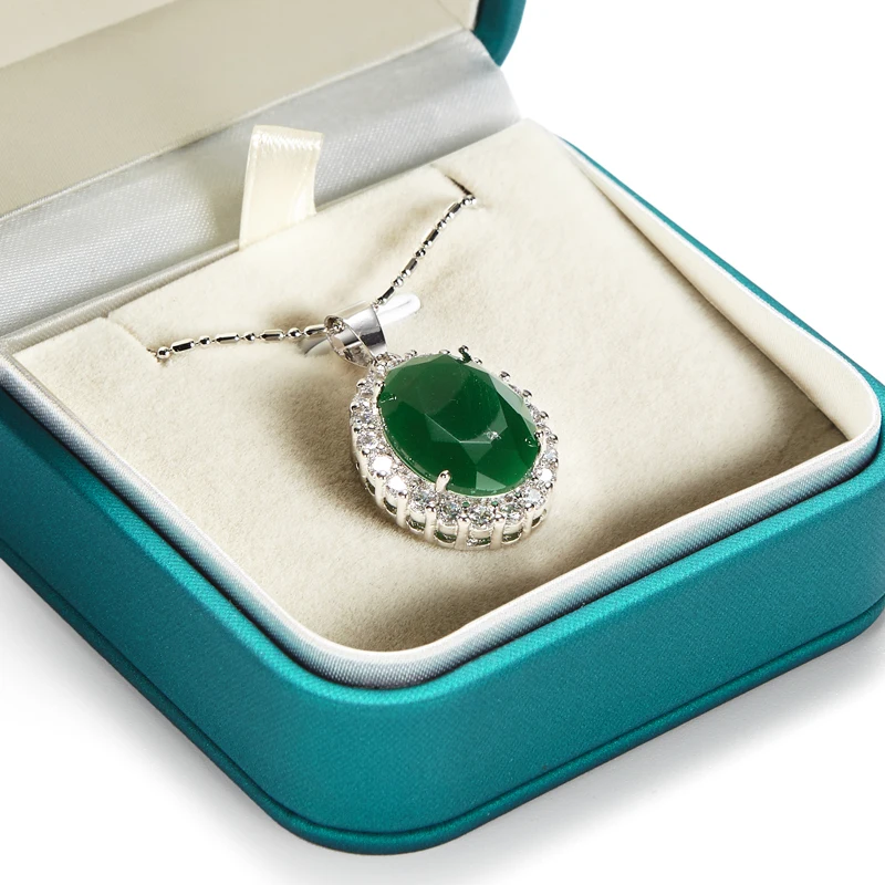 fashion jewelry packaging innovative romantic clamshell trinket plastic PU leather ring box