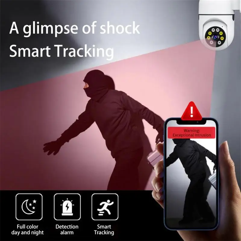 Motion Detection Smart Nanny Baby Pet Monitor Night Vision Cctv Wifi Camera