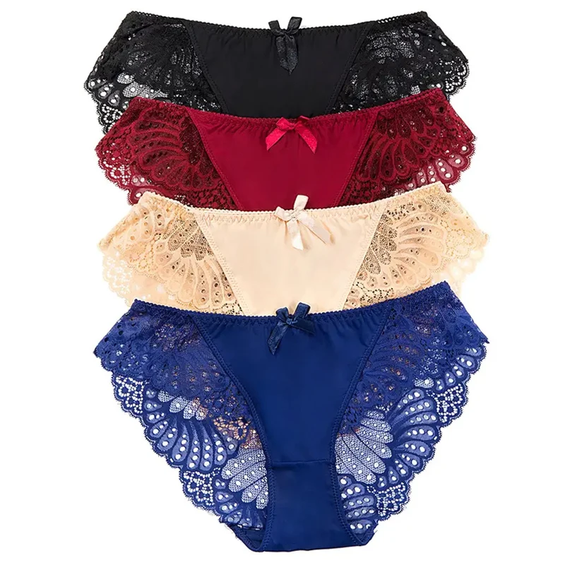 Transparent Lace Panties Women Sexy Underwear Fancy Woman Lingerie