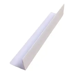 Wood Effect Plastic Pvc 25x25mm Rigid Angle Cover Trim For Wall Panels