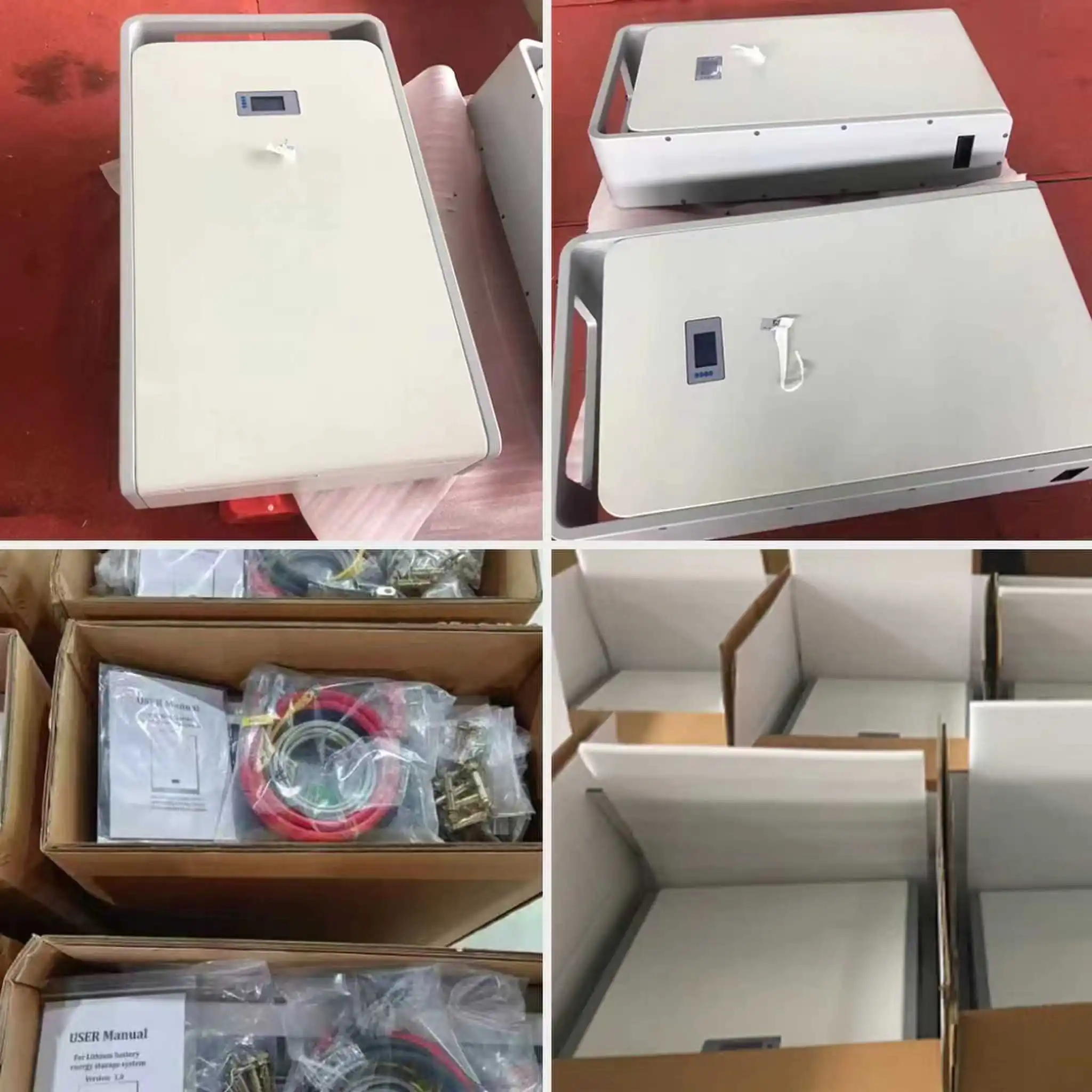 Powerwall Solar Batterie Solaire 100Ah 200Ah 10Kw 5kw 48V 51.2V Home Energy Storage Lifepo4 Lithium Ion Battery for solar system