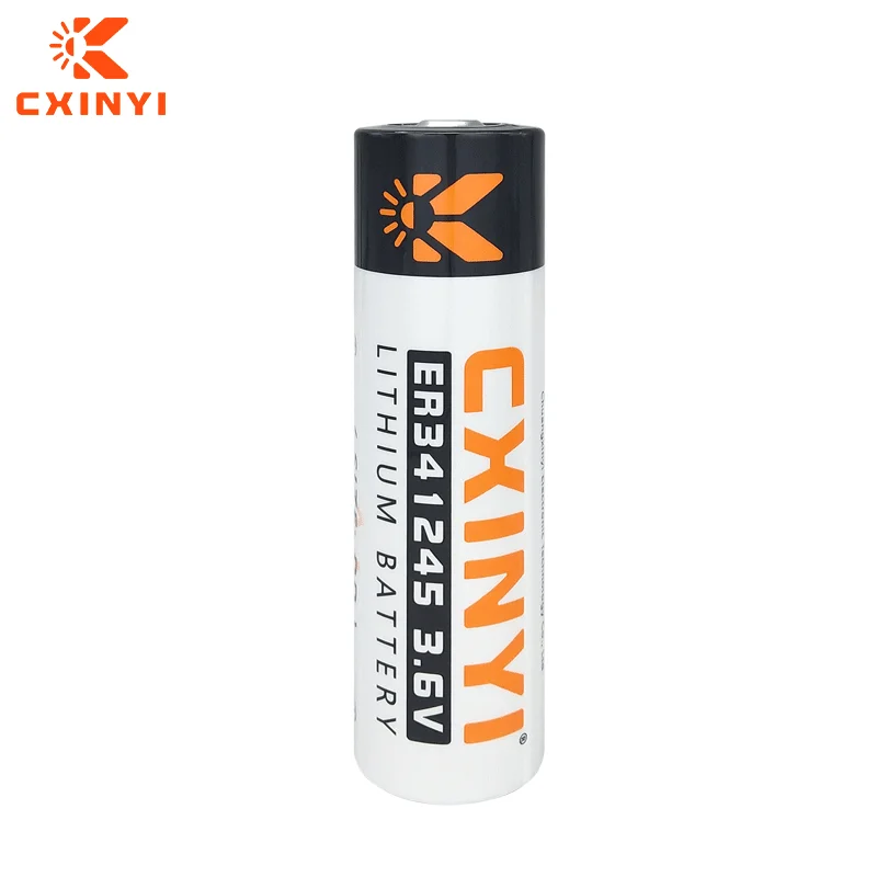 CXINYI ER341245 DD size 35Ah 3.6V primary lithium battery for water meter, gas meter, turbine flowmeter sensor