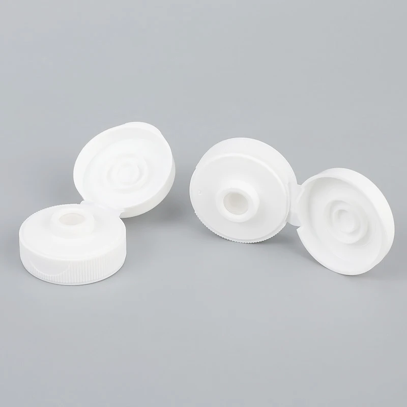 PP Flip plastic lid spice flip top salt shaker jam jar cap pet plastic flip top caps