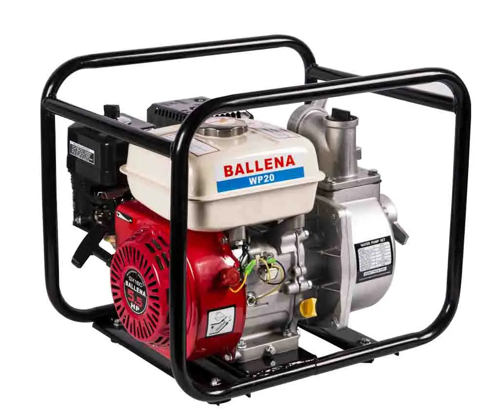 WP-20 Gasoline water motor pompe