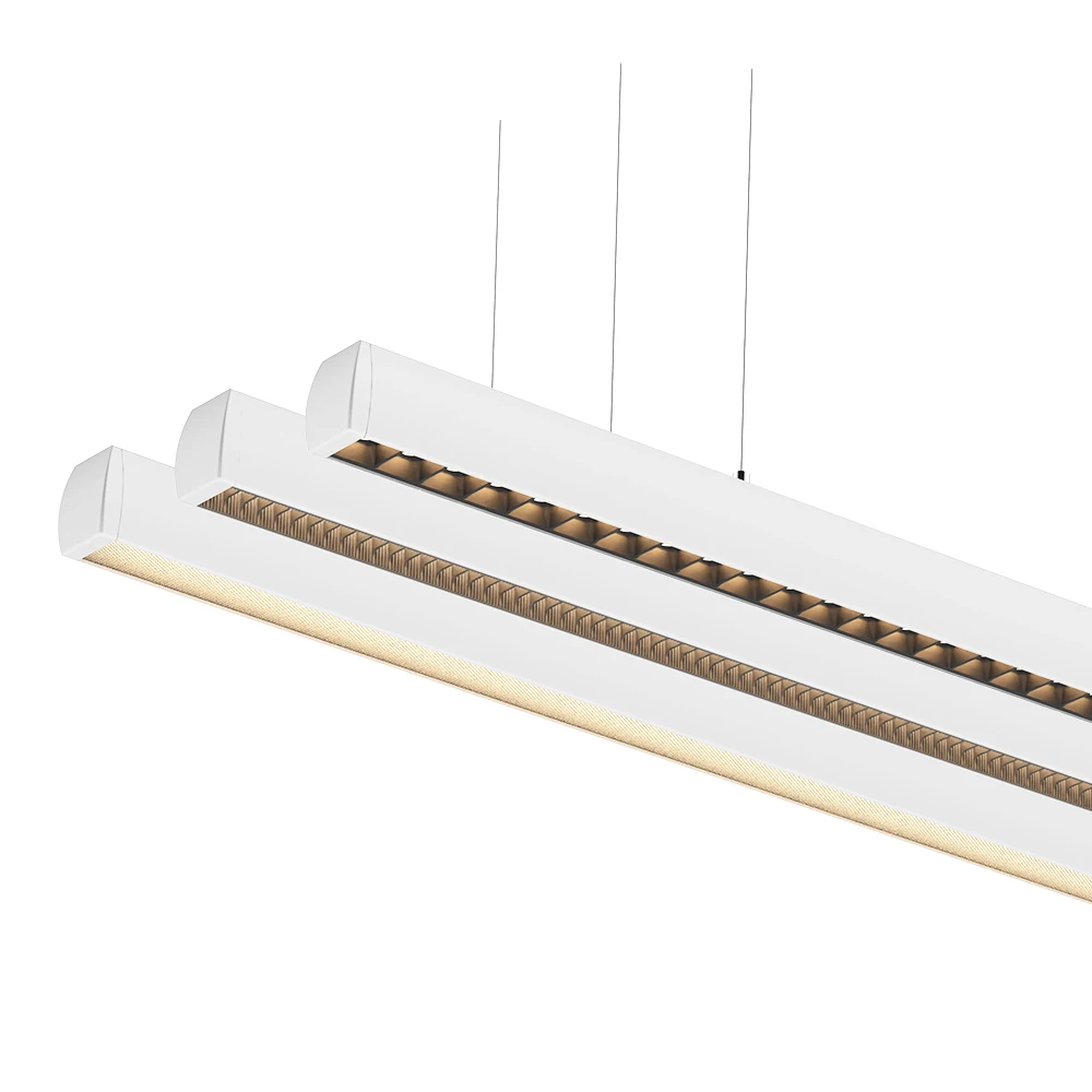 SCON High quality aluminum 20W 40W LED linear light led linear high bay light 1.2m 1.5m