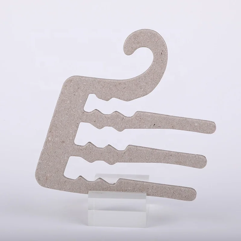FSC recycled FSC hang hole recycled biodegradable paper cardboard hangers hooks for hat packaging