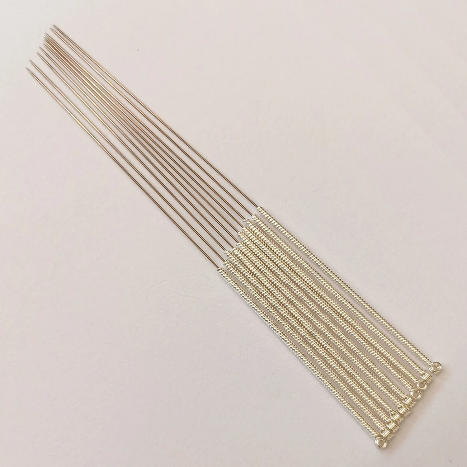 Acupuncture Needles with Tube Silver Handle 100 pcs Dry Needling  Disposable Sterile